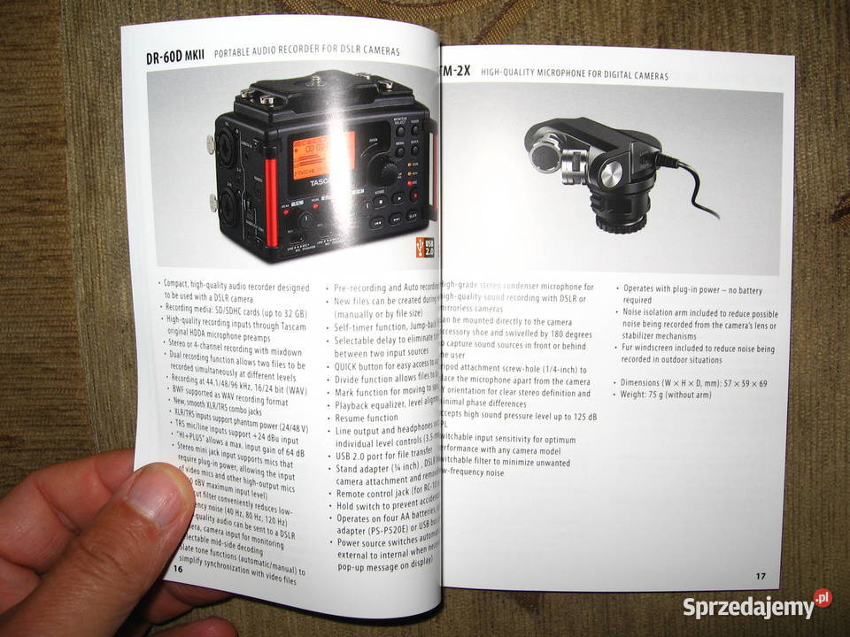 TASCAM Pocket Guide 2020 Catalog katalog Kępice