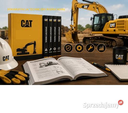 DTR Instrukcja obsługi katalog UDT Caterpilar Szamotuły