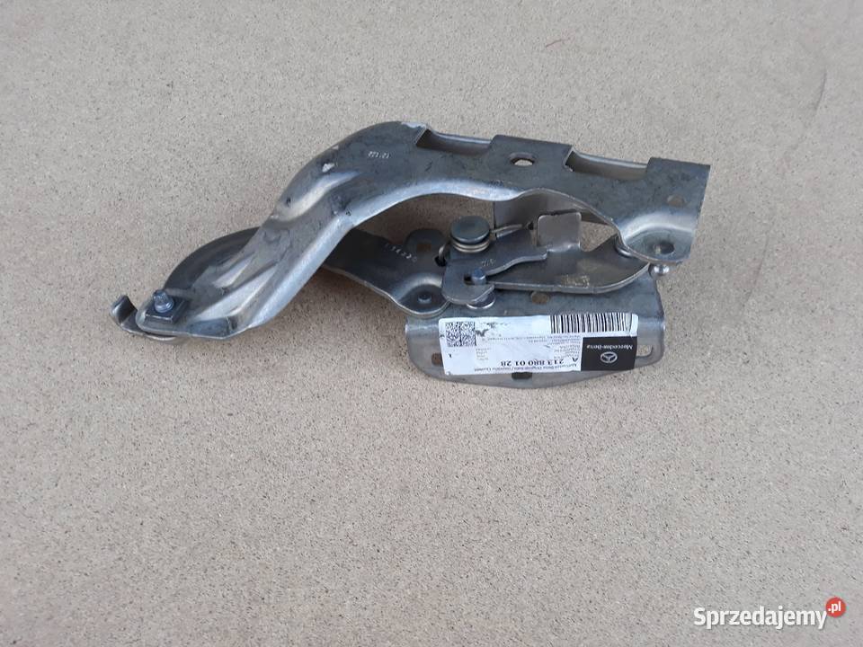 MERCEDES W213 ZAWIAS MASKI A2138800128 zawiasy Motoryzacja Międzychód