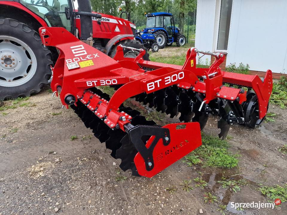 Brona talerzowa BT250 BT300 ROLEX wał Rolnictwo Kielce