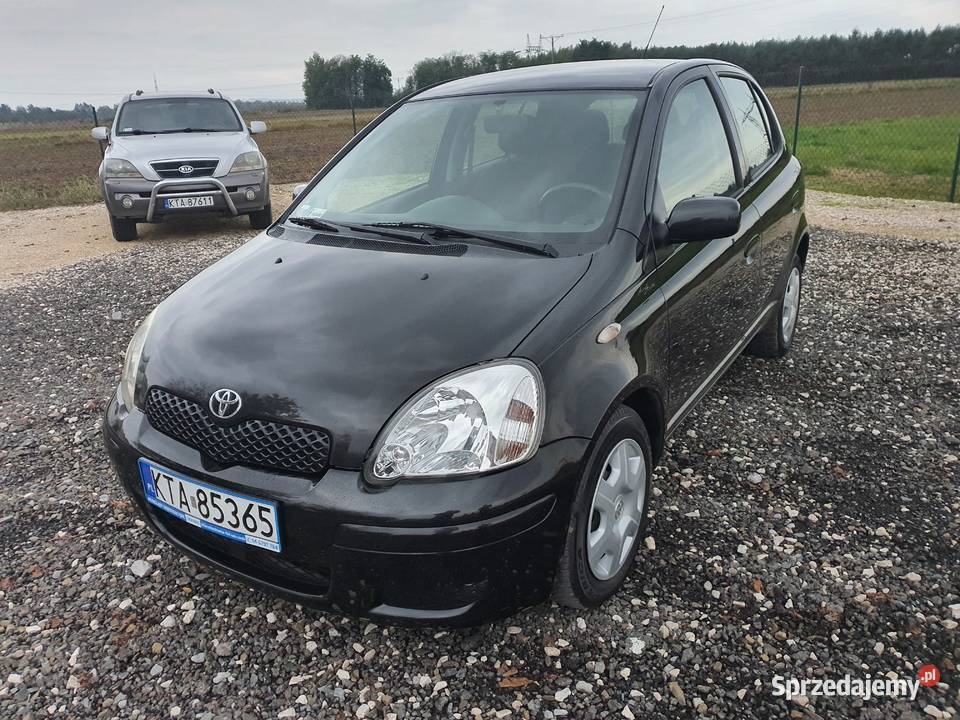 TOYOTA YARIS 13 BENZYNA 2004 elektryczne lusterka Łęg Tarnowski sprzedam