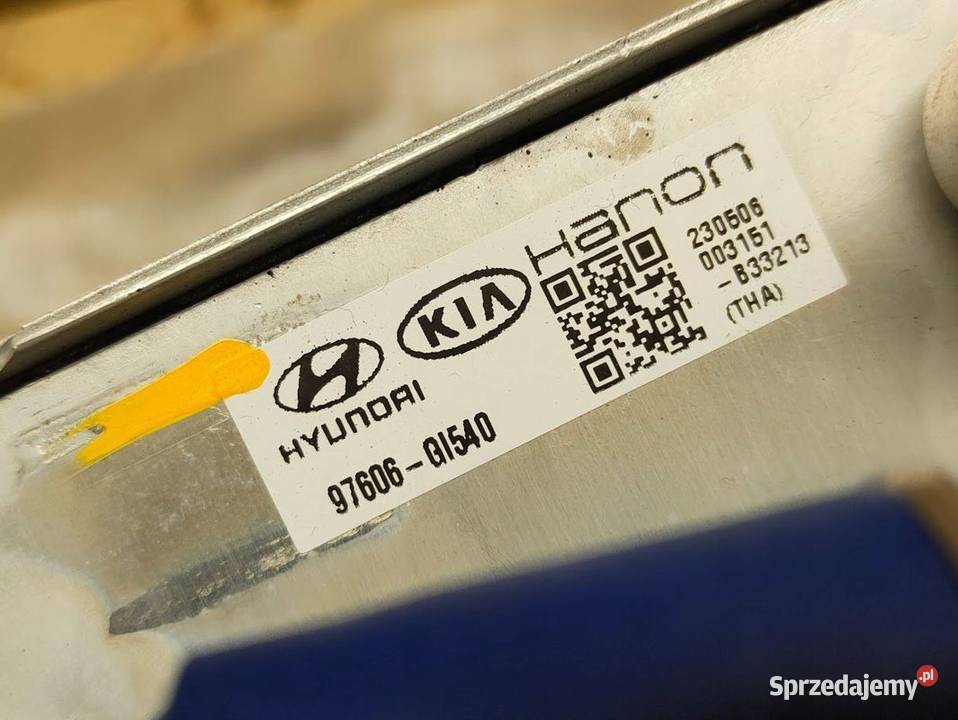 Skraplacz Chłodniczka Klimatyzacji HYUNDAI IONIQ osobowe Skraplacze