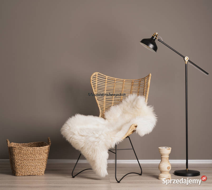 Skóra Owcza Naturalna Biała Skóry Owcze małopolskie Szaflary