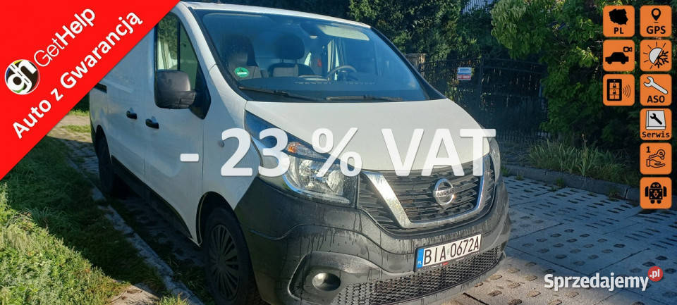 Nissan NV300 Salon 359 Netto 20 dci Comfort NAVI biały Nissan