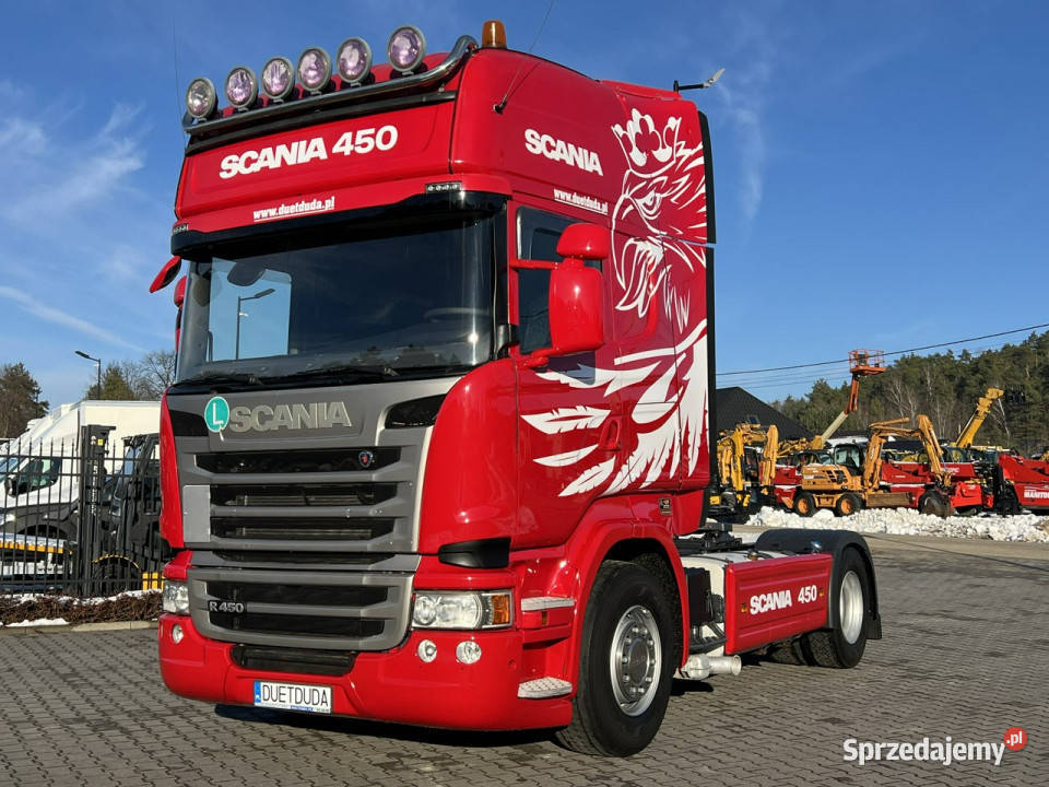 Scania R 450 Topline E6 4x2 Retarder Klima Widełki