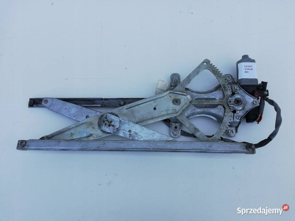 MECHANIZM PODNOŚNIK SZYBY PRAWY PRZÓD LEXUS