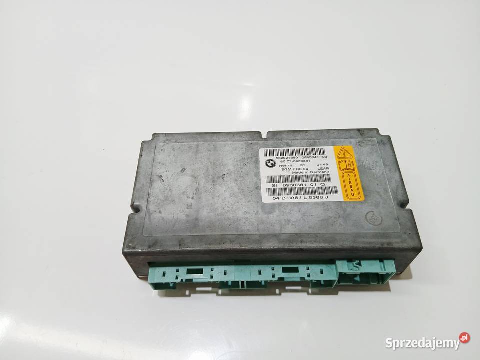 MODUŁ PODUSZEK POWIETRZNYCH BMW E60 E61 6960381