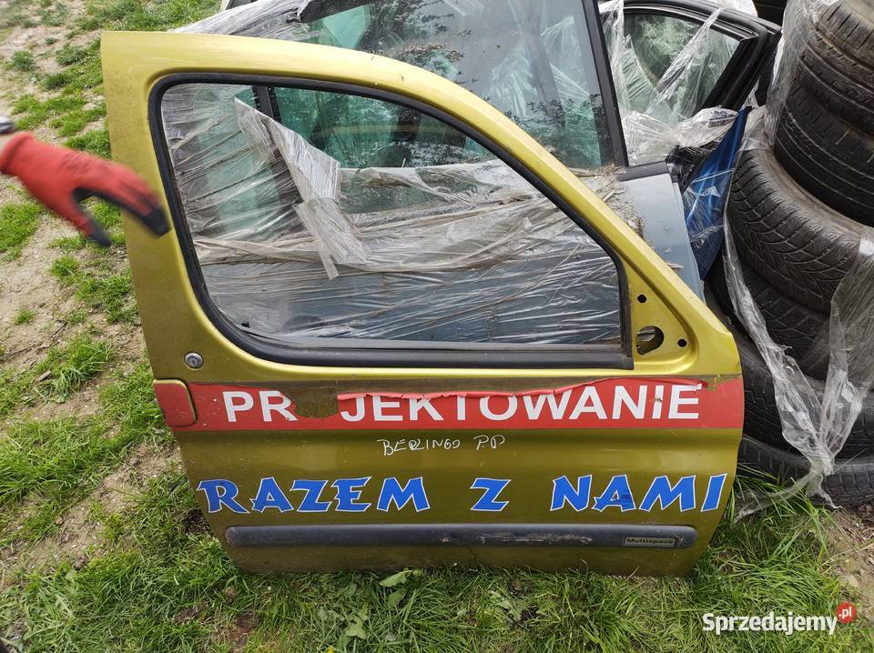 Citroen Berlingo Peugeot partner drzwi prawe świętokrzyskie Kielce