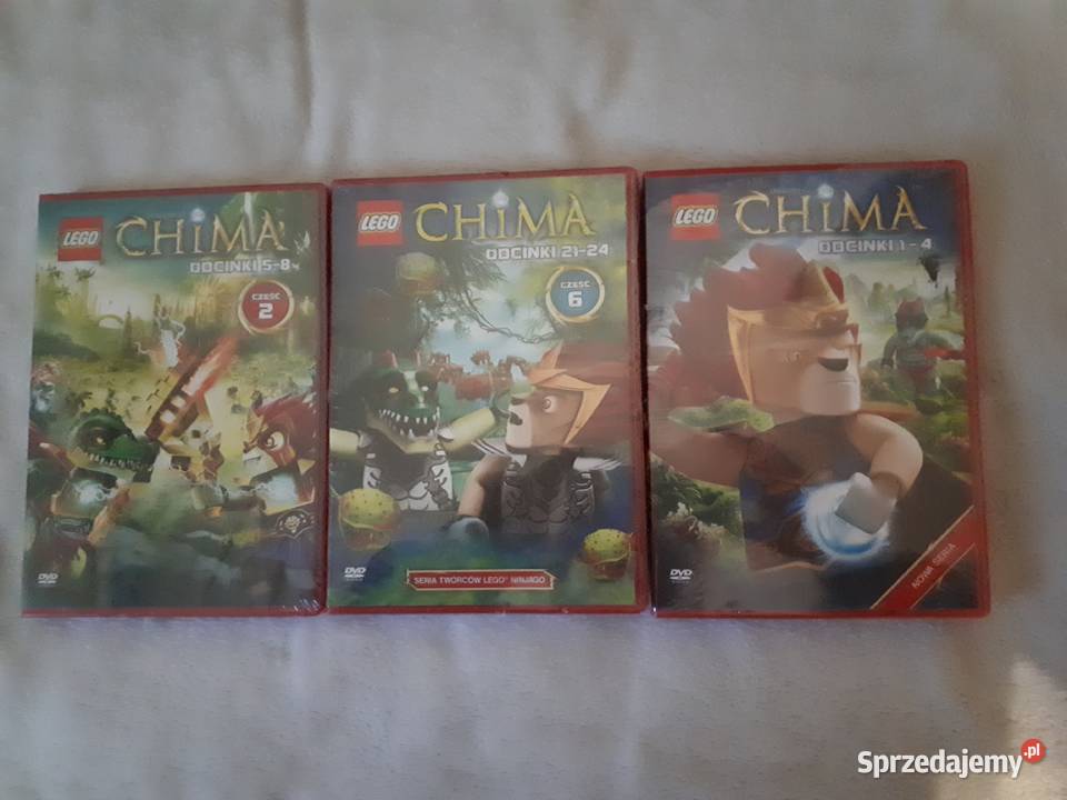 Lego Chima część 12 i 6 DVD Pruszków