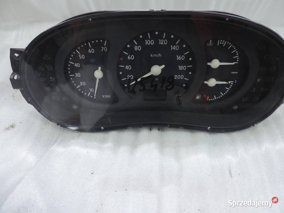 LICZNIK RENAULT CLIO 2 12 7700410432F liczniki, zegary Nowy Sącz