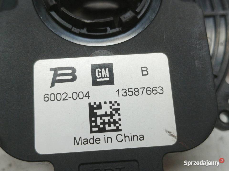 TAŚMA ZWIJAK 13587663 22914039 Opel Astra IV Rok produkcji 2014