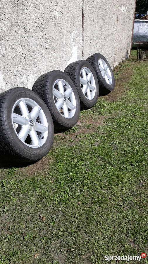 18 Piękny stanOryginalne 4 koła do Nissana Koła i felgi