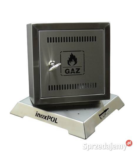 Szafka gazowa Typ IZ1 INOX zawór gazu Bochnia
