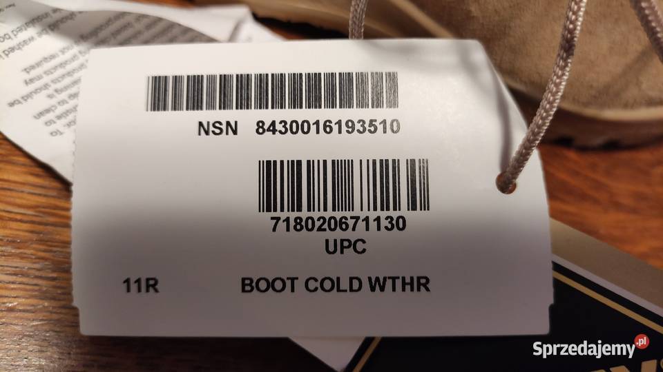 Oryginalne amerykańskie buty wojskowe US Army Toruń
