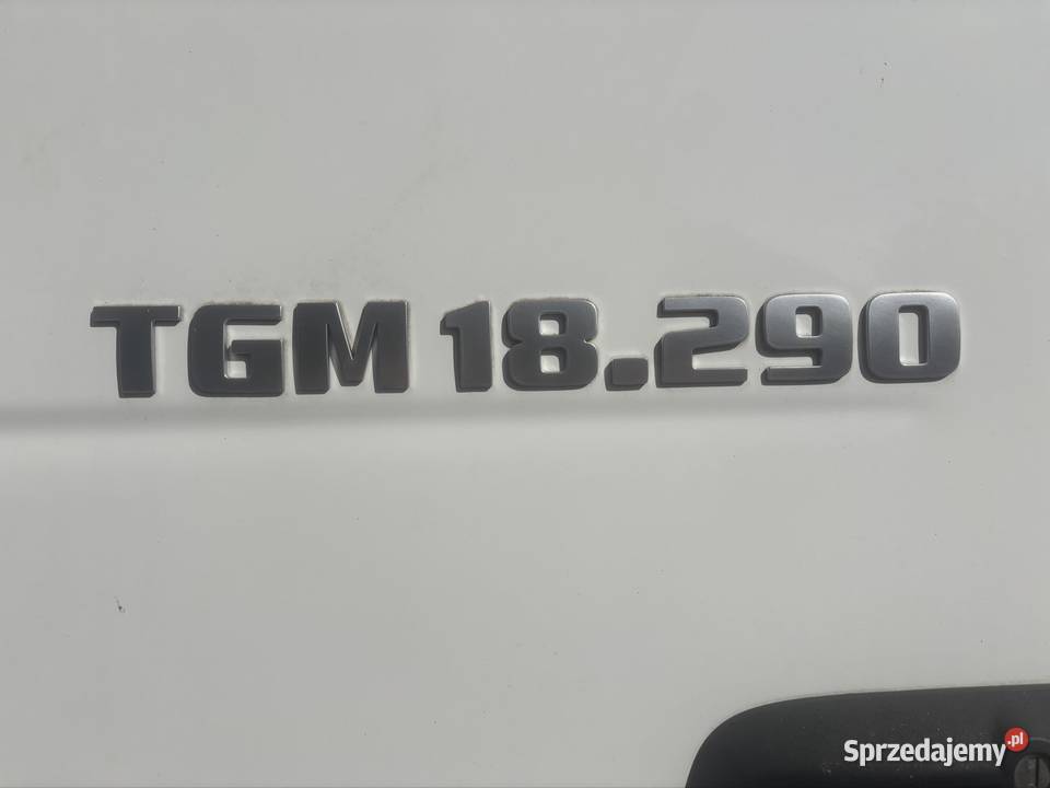 MAN TGM 18290 4x4BB 2015 Piaskarka solarka econ
