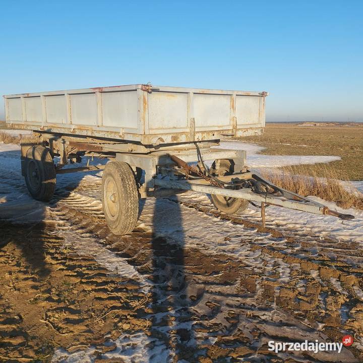 Przyczepa rolnicza wywrotka d47 3strony Popowice sprzedam