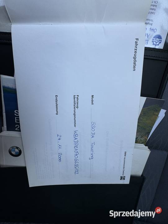 Bmw 530D E39 Oryginał Szwajcaria 1Ręką Seria 5 Motoryzacja Opole sprzedam