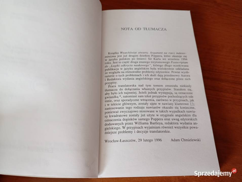 Wszechświat otwarty argument na rzecz studia Gdańsk