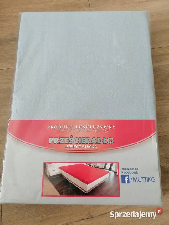 NOWE PRZEŚCIERADŁO JERSEY Z GUMKĄ BAWEŁNIANE Poznań
