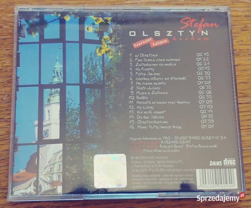CD Czerwony Tulipan Stefan Olsztyn Kocham 2003