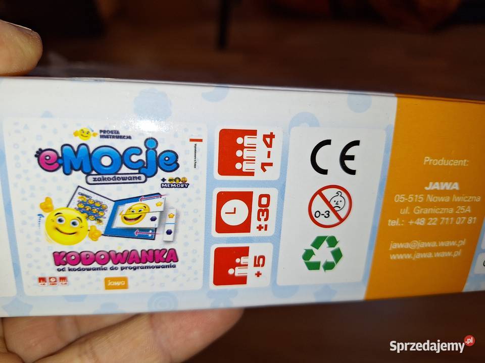 Gra edukacyjna emocje 5 lat+ Świdnica