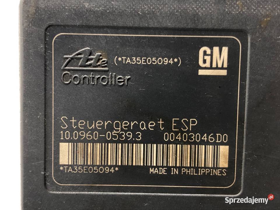 POMPA ABS OPEL ZAFIRA B 13213610 16 105 0519