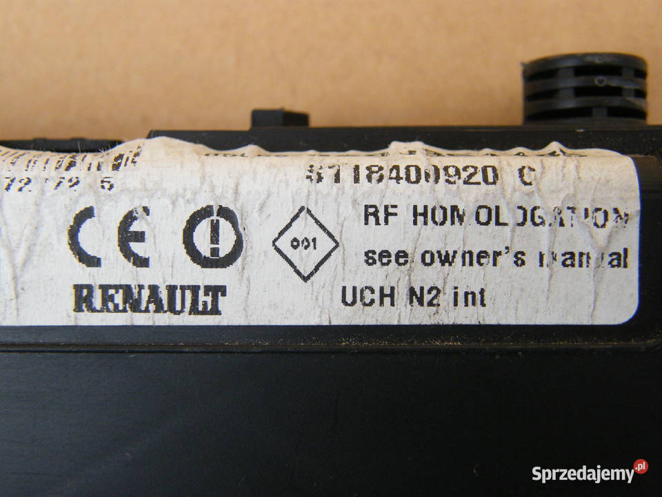 MODUŁ SKRZYNKA UCH RENAULT MEGANE II 8200351185 sprzedam