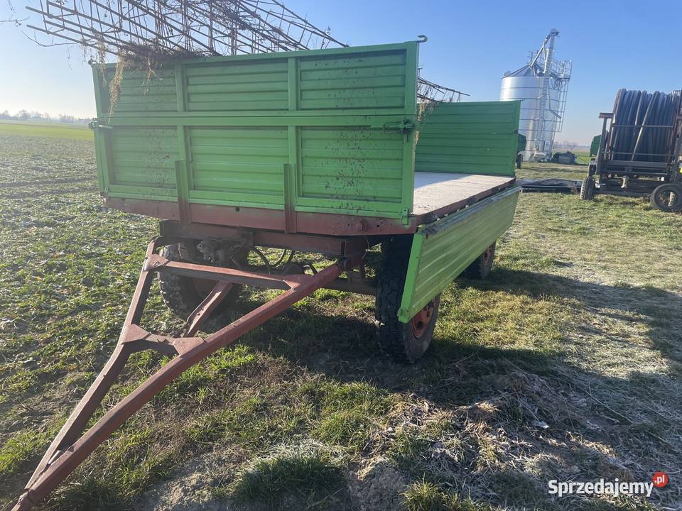 Przyczepa 4 t sztywna nieuszkodzony Lubraniec