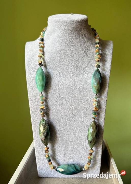 Naszyjnik Zielony Wir 74 dolnośląskie Legnica