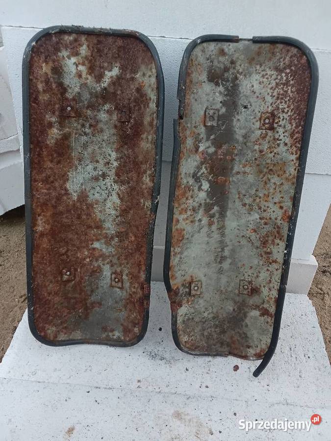 Osłony na nogi zabytkowy motor warmińsko-mazurskie Milejewo