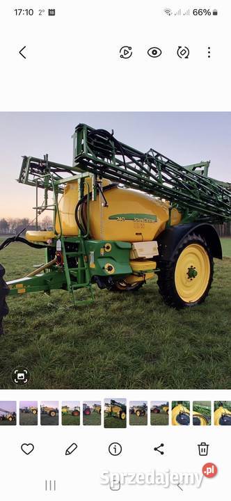 Opryskiwacz john deere 740 2013r 4000L
