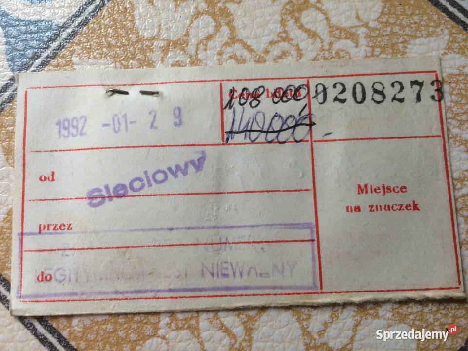 1185 Legitymacja Komunikacji Miejskiej W sprzedam