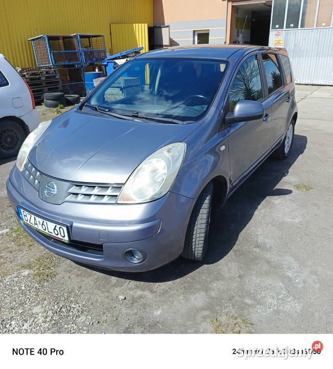 Nissan note 15 dCi 2008 314000km Zambrów