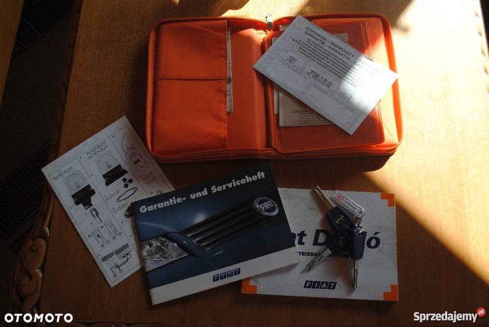 Fiat Doblo 19 Furgon Blaszak Sprowadzony immobilizer