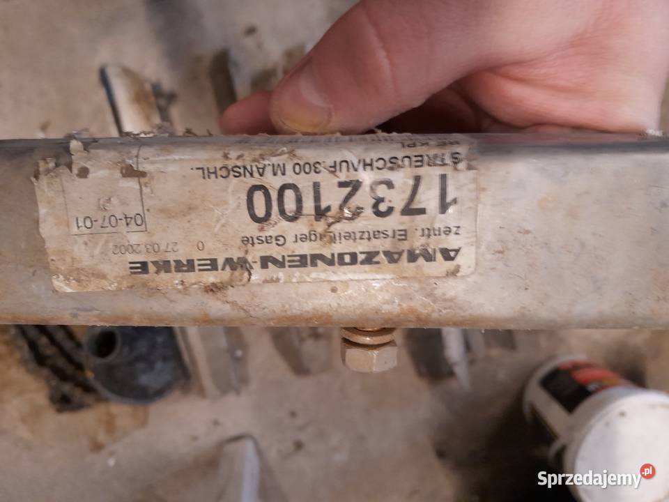 Łopatki rozsiewacza amazone zaf zau zam 1732100 Lubochnia