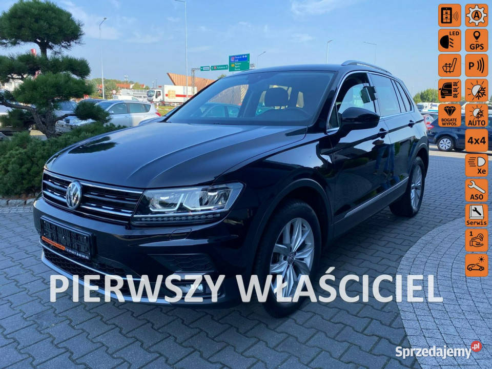 Volkswagen Tiguan 4motion automat LED virtual wielofunkcyjna kierownica śląskie Żory