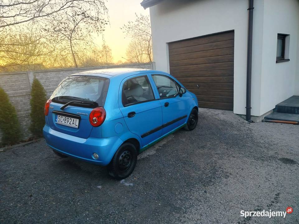Chevrolet Matiz klimatyzacja OC listopad 10KM śląskie Poręba