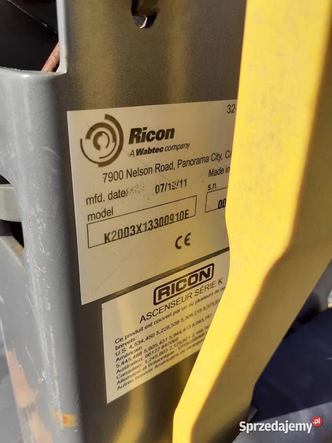 Winda niepełnosprawnych Ricon Grudziądz