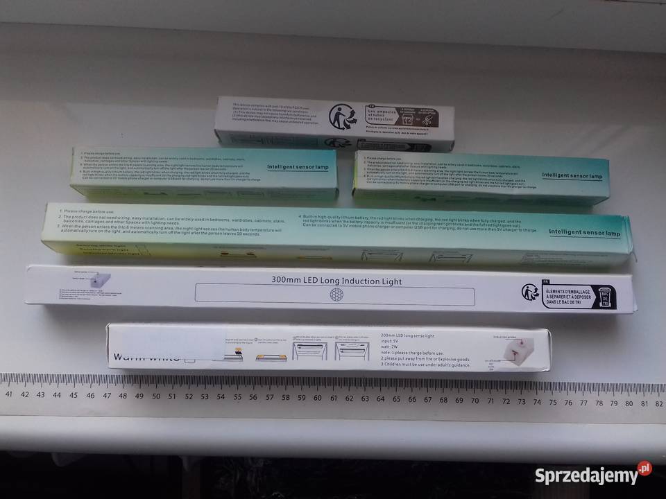 Lampka LED na czujnik ruchu i jasności 30 biały Bydgoszcz sprzedam