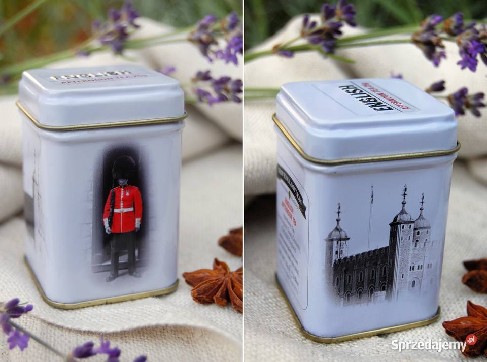 English Teas mała puszka na herbatę 25 g