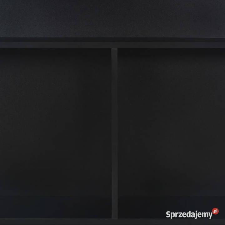 Stół barowy z 2 blatami czarny 130 x 40 x 120 Warszawa