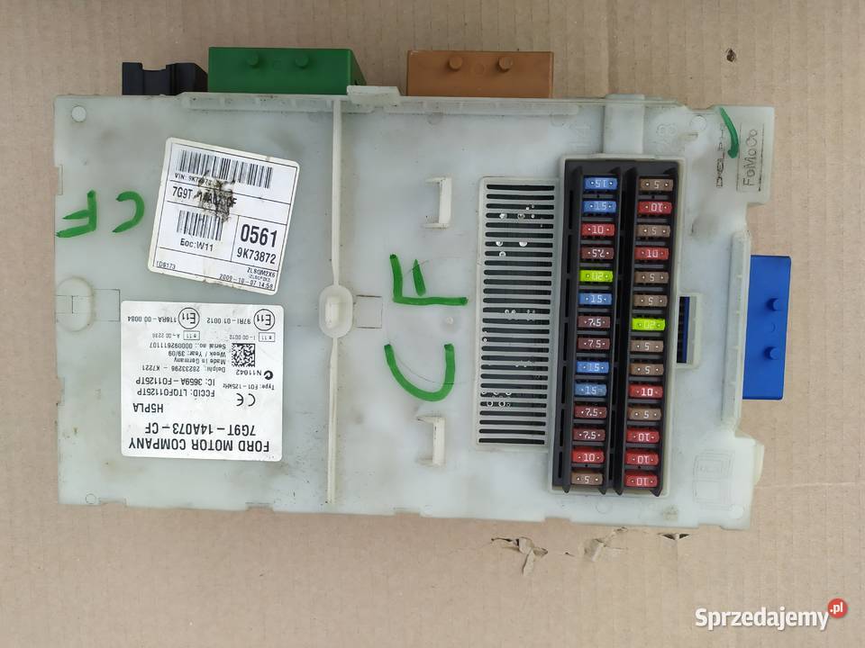 7G9T14A073CF MODUŁ KOMFORTU BEZPIECZNIKI FORD Miejska Górka