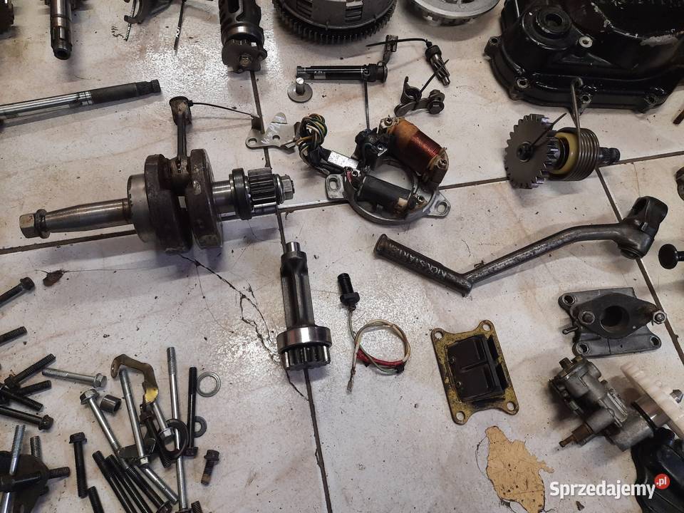 Honda NSR 50 silnik części wał cylinder sprzęgło Części sprzedam
