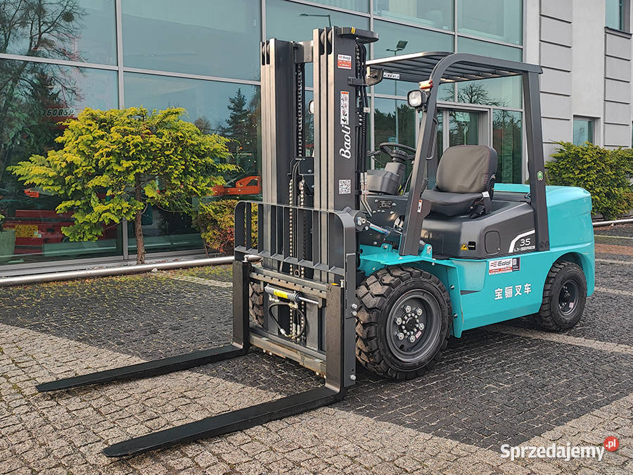 Wózek widłowy Baoli KBD35 35 tony diesel triplex Kęty
