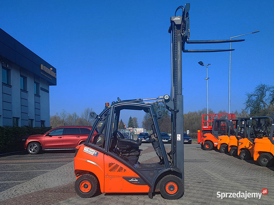 Wózek widłowy gazowy Linde H20T02600 2 tony gaz małopolskie Kęty