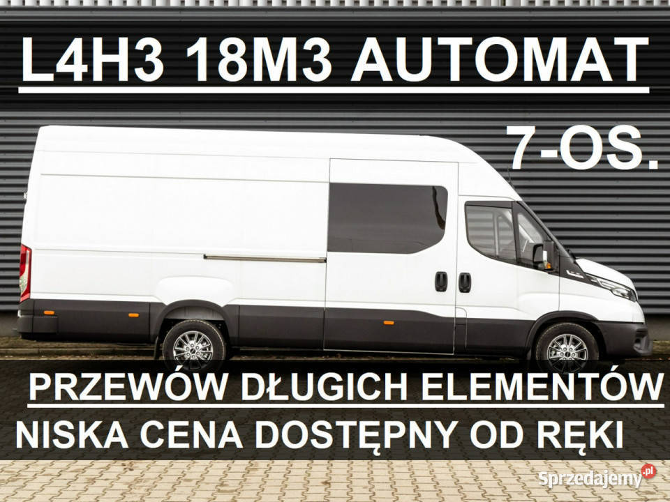 Iveco Daily 35S18A8H V Automat 18m3 L4H3 Brygada