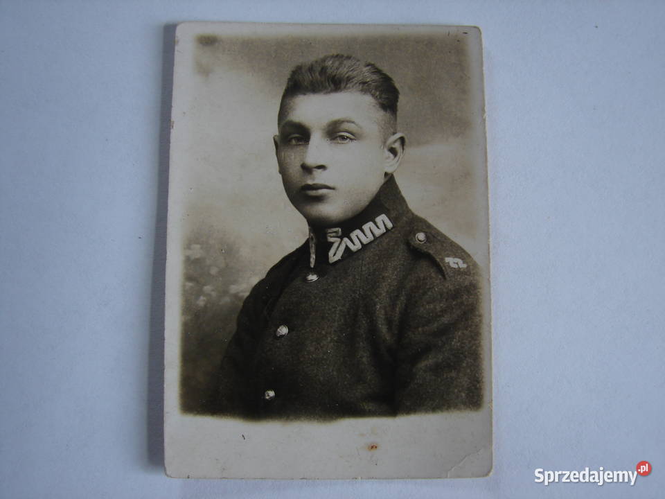 Żołnierze z II RP podoficer 22 pułk piechoty w Warszawa