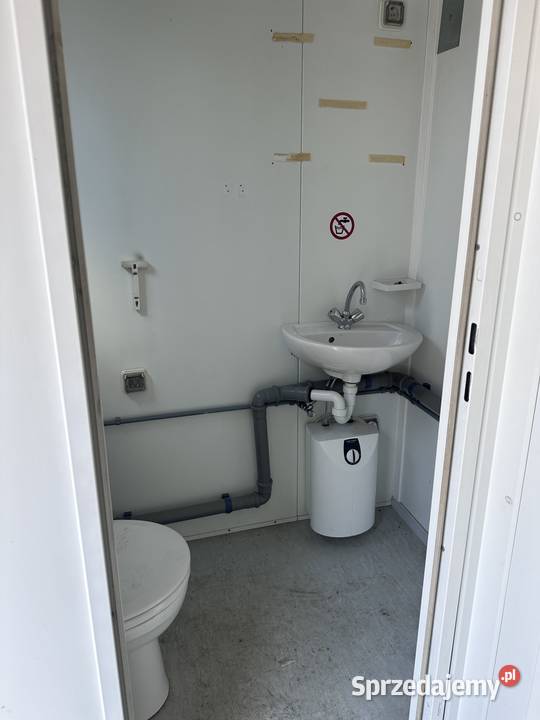 KONTENER BIUROWY PRZEDSIONEK WC WC ANEKS Wrocław