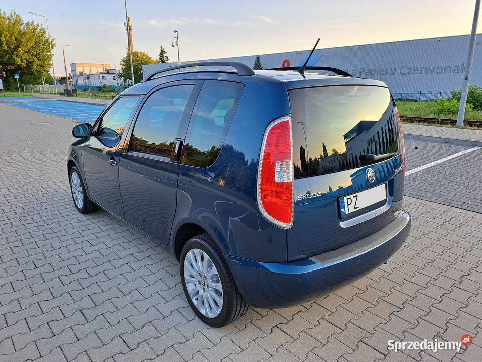 Skoda Roomster 12 TSI Panorama Alu Klimatronik wielkopolskie Koziegłowy
