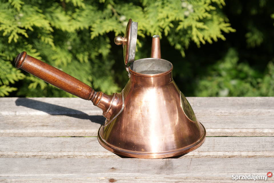 Miedziany tygielek do parzenia kawy poj 075 Warszawa sprzedam